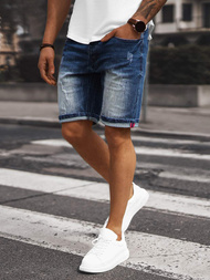 Pánské Džínové Kraťasy Modré OZONEE NB/MP0044BZ