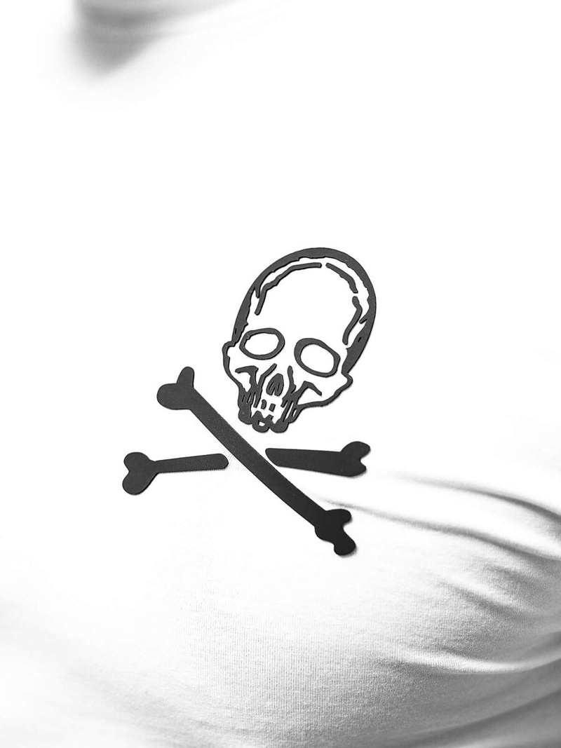 Pánské Tričko Bílé OZONEE NB/MT3066