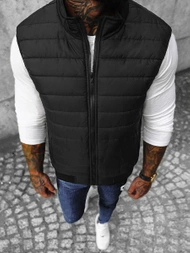 Pánská Vesta Černá OZONEE JS/MY77Z