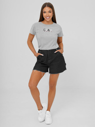 Dámské Tričko Šedé OZONEE JS/RJ77542