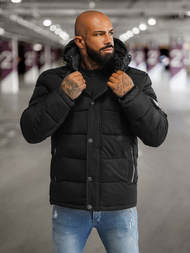 Pánská Bunda Černá OZONEE JS/57M7503/392