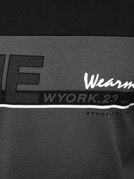 Pánské Tričko Grafitové OZONEE JS/SS11002Z