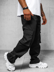 Pánské Kalhoty Černé OZONEE O/G3016Z