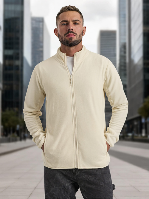 Pánská Mikina Ecru OZONEE JS/HH016/1