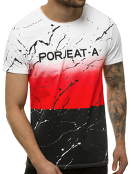 Pánské Tričko Červené OZONEE JS/SS11120