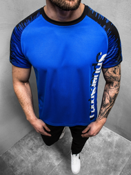 Pánské Tričko Modré OZONEE JS/KS2069Z