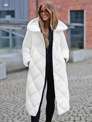 Dámská Bunda Bílá OZONEE JS/5M3173/281Z