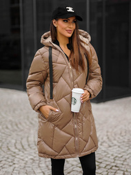 Dámská Bunda Camelová OZONEE JS/5M3189/84Z