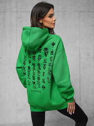 Mikina Zelená OZONEE O/SWE23017Z