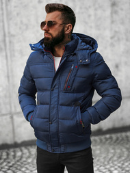 Pánská Bunda Námořnická Modřá OZONEE JB/JP1185Z