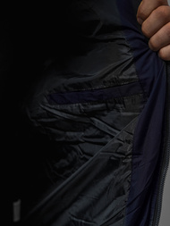 Pánská Zimní Bunda Námořnická Modřá OZONEE JS/27M8111