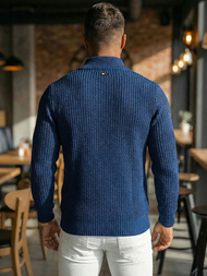 Pánský Svetr Námořnické Modré OZONEE NB/MM6020/6Z