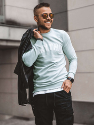 Pánská Mikina Mentolová OZONEE B/181905