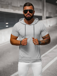 Pánské Tričko Šedý OZONEE JS/8T955/2