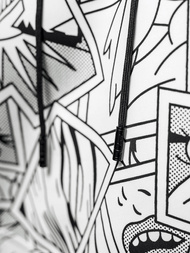 Pánská Mikina Bílá OZONEE JS/8B1256/1