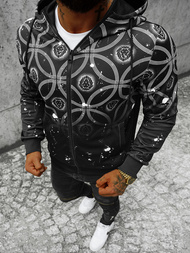 Pánská Mikina Černá OZONEE JS/B8122