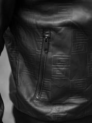 Pánská Bunda Černá OZONEE O/3A65