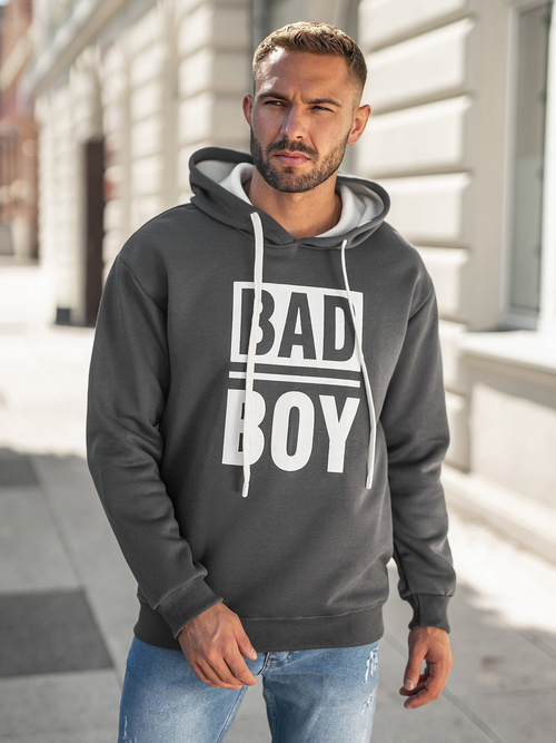 Pánská Mikina Grafitová OZONEE JS/65B3909/5