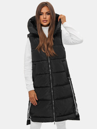 Dámská vesta černá OZONEE O/DK113/1