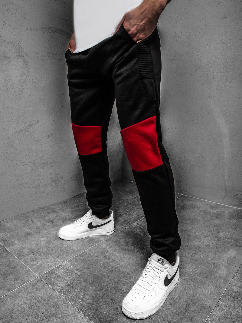 Pánské Tepláky Černé OZONEE JS/JZ11015Z