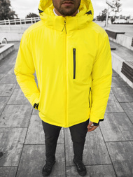 Pánská zimní bunda Žlutá OZONEE JS/HH011/26Z