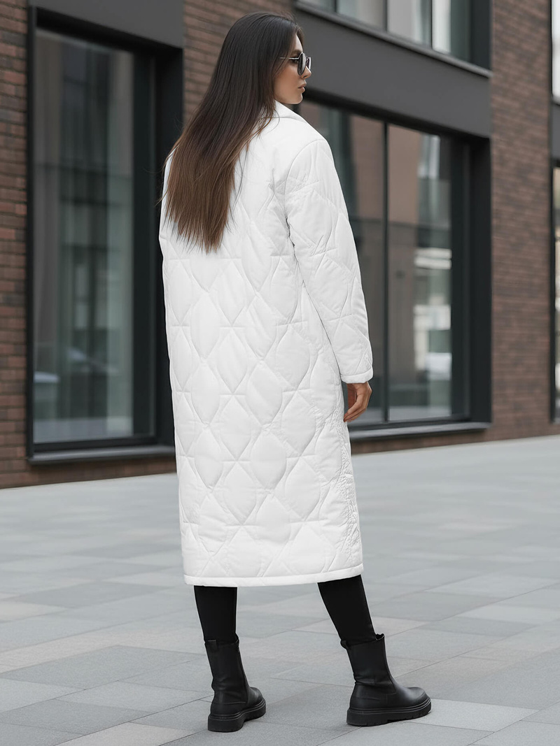 Dámská Bunda Bílá OZONEE JS/5M3177/281Z