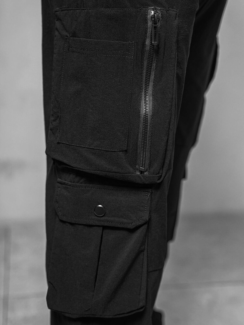 Pánské Kalhoty Černé OZONEE O/PS5527