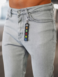 Pánské Kalhoty Jogger Šedé OZONEE DO/6108/3