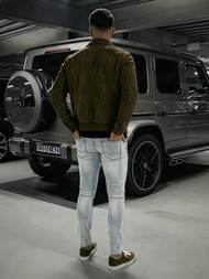 Pánské Džíny Světle-Modré OZONEE O/EM8889Z