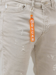 Pánské Kalhoty Jogger Šedé OZONEE DO/6100Z