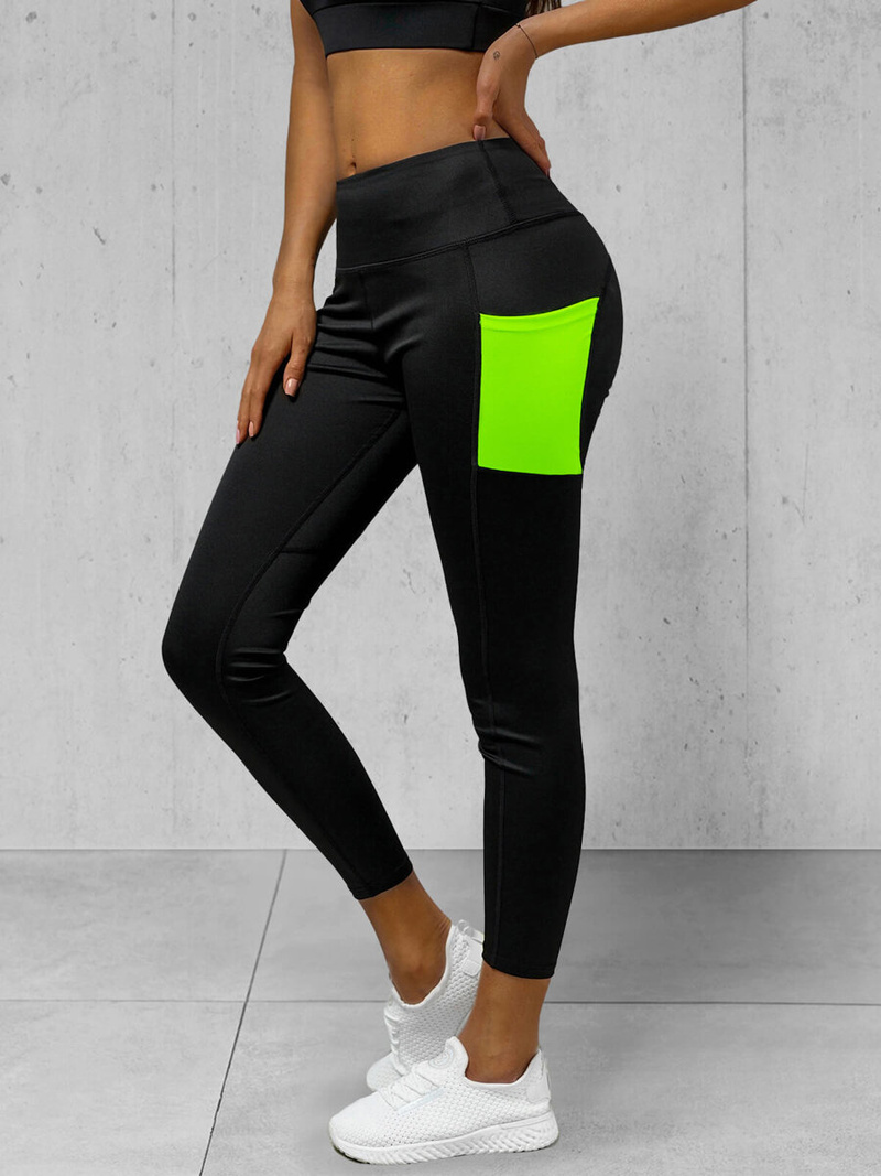 Dámské Legíny Černé OZONEE O/XL009/1