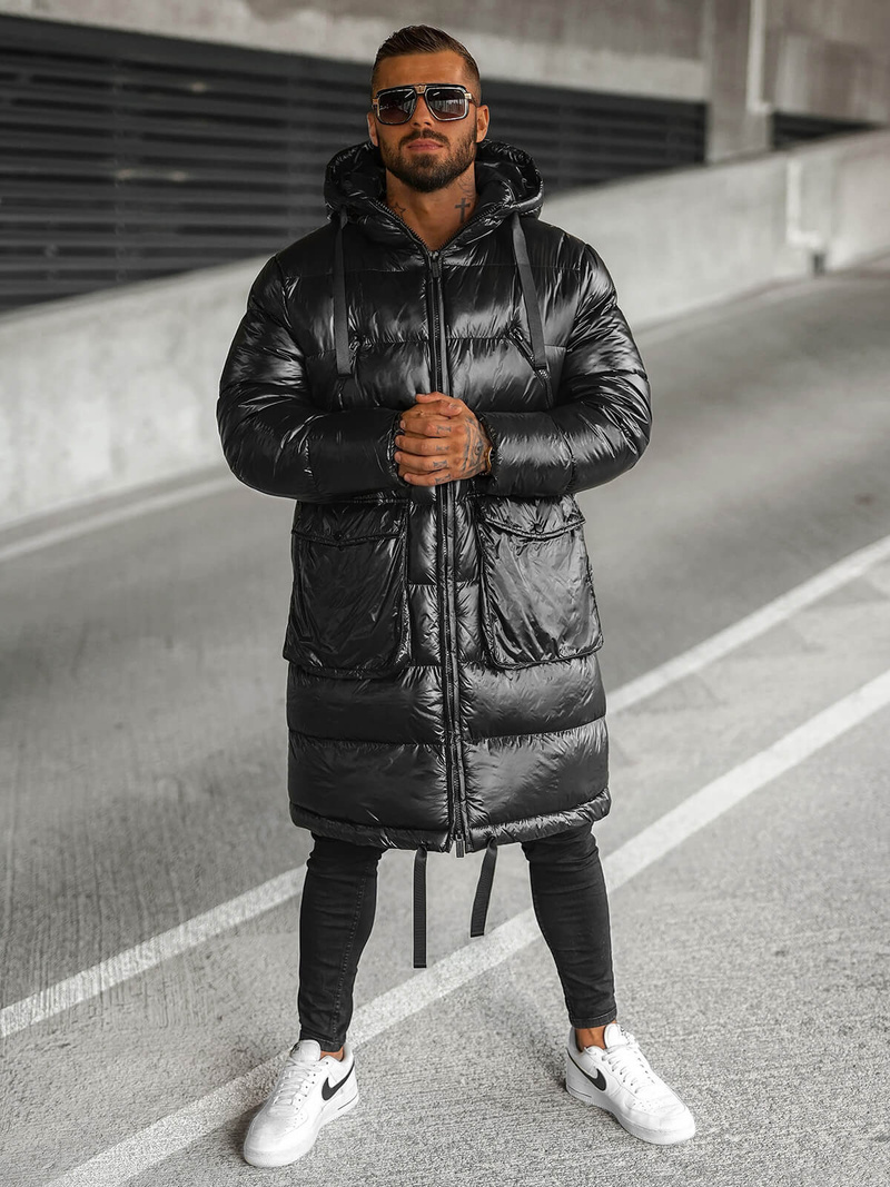 Pánská bunda černá OZONEE O/M3205Z