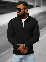 Pánská Mikina Černá OZONEE JS/2002Z