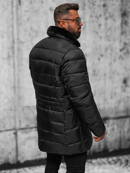 Pánská Zimní Bunda Černá OZONEE JS/22M63/392