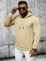 Pánská Mikina Béžová OZONEE O/TB2273