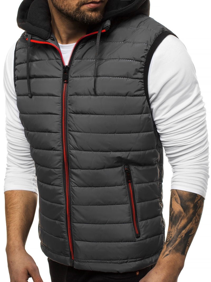 Pánská Vesta Grafitová OZONEE N/6102