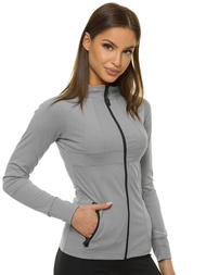 Dámská Mikina Šedá OZONEE JS/HD151/3