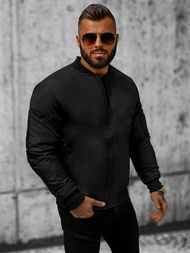 Pánská Bunda Černá OZONEE JS/AK95Z