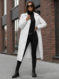 Dámská Bunda Bílá OZONEE JS/5M3177/281Z