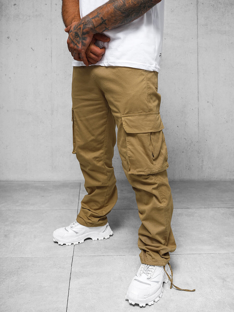 Pánské Kalhoty Camelové OZONEE O/G3179Z