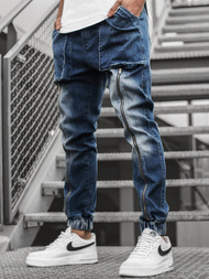 Pánské Džíny Modré OZONEE O/B5605