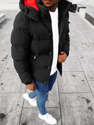 Pánská zimní bunda Černá OZONEE JB/JP1163/6Z