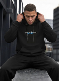 Pánská Mikina Černá OZONEE JS/21B1901/3