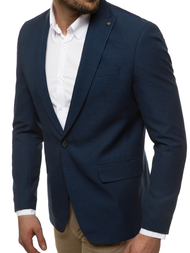 Pánské Sako Tmavě-Modrá OZONEE H/28