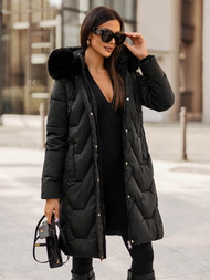 Dámská Bunda Černá OZONEE JS/16M9202/392