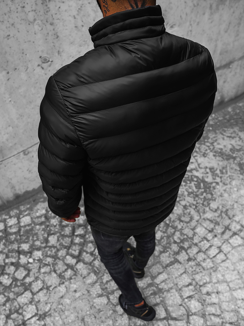 Pánská Bunda Černá OZONEE O/515Z