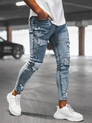 Pánské Džíny Světle-Modré OZONEE DP/214