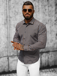 Pánská Košile barevná OZONEE O/0422Z