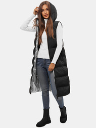 Dámská Vesta Oboustranná Černá OZONEE JS/5M755/392