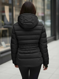 Dámská Bunda Černá OZONEE JS/M769/392